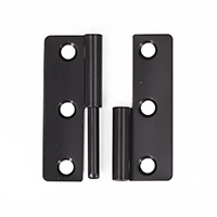 合頁(yè)定制廠家專業(yè)生產(chǎn)電泳黑色拆裝鉸鏈，脫卸合頁(yè)